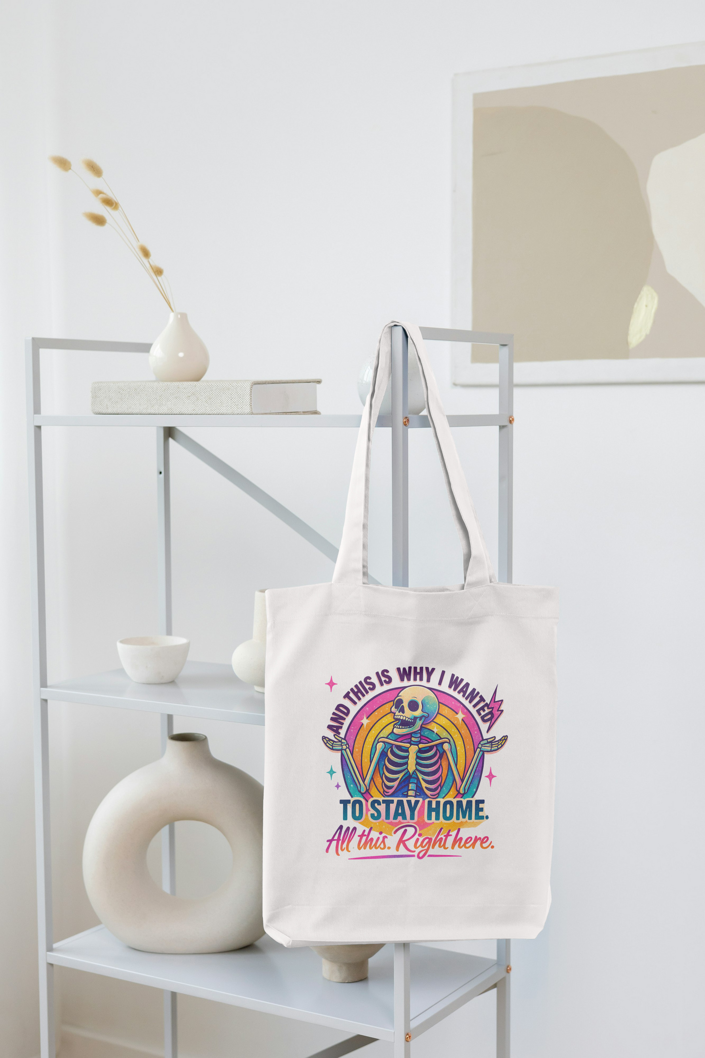 Tote Bag - And This Is Why I Wanted To Stay Home